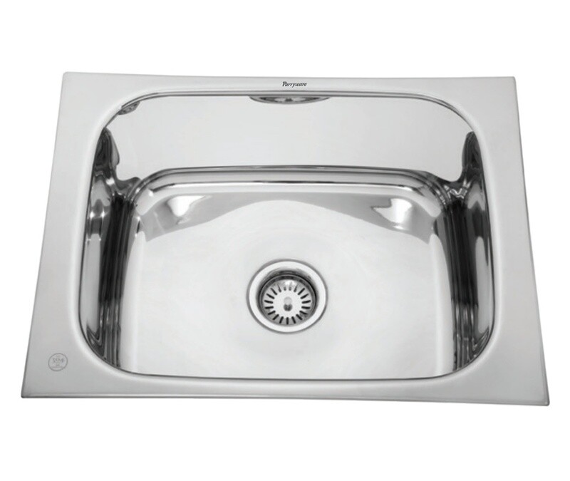 Parryware -Single Bowl Sink Folded Edge C857281