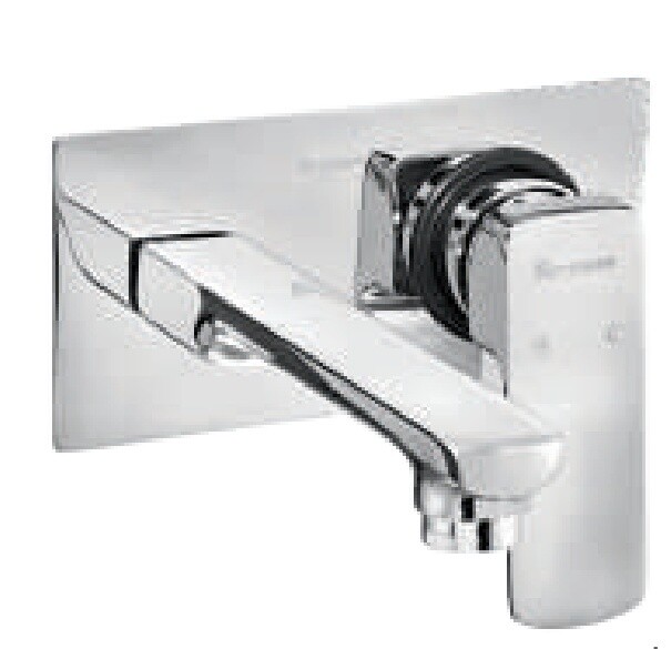 Parryware - Quattro Wall Mounted Basin Mixer -T2376A1