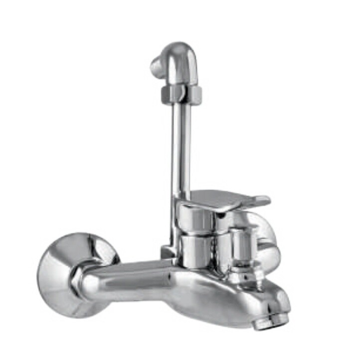 Parryware - Alpha Single Lever Wall Mixer With OHS G2754A1