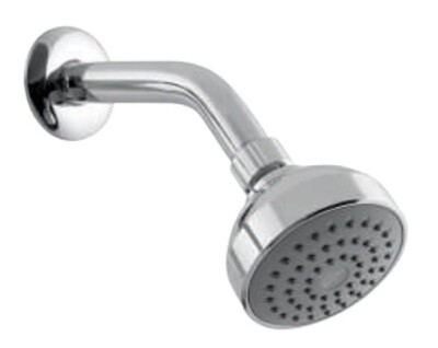 Parryware-Single Flow Overhead Shower With SS Shower Arm&Wall Flange T9984A1