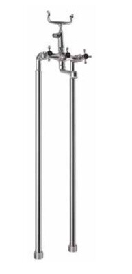 Jaquar-Bath and Shower Mixer with Telephonic Shower Crutch and 950mm High Rise Legs (without Shower & Shower Hose)-7271PMHL