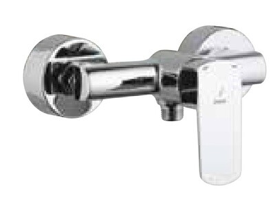Jaquar-Single Lever Exposed Shower Mixer for Connection to Hand Shower with Connecting Legs & Wall Flanges KUP-35149PM