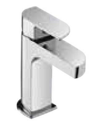 Jaquar-Single Lever Basin Mixer without Popup waste with 450mm Long Braided Hoses ALI-85011B