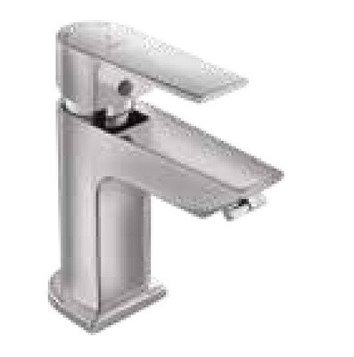 Jaquar-Single Lever Basin Mixer without Popup waste with 450mm Long Braided Hoses ARI-39001B