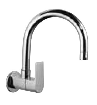 Jaquar- Sink Cock with Regular Swinging Spout (Wall Mounted Model) With Wall Flange ARI-39347S