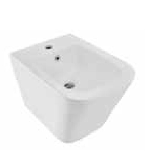 Jaquar-Blind Installation Wall Hung Bidet With Accessories set ARS-WHT-39155