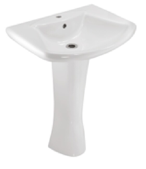 Jaquar-Wall Hung Basin with Fixing Accessories LYS-WHT-38801