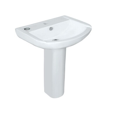 Jaquar-Wall Hung Basin with Fixing Accessories ARS-WHT-39801
