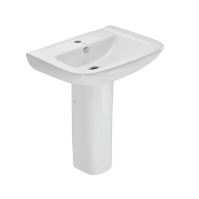 Jaquar-Wall Hung Basin with Fixing Accessories FNS-WHT-40801