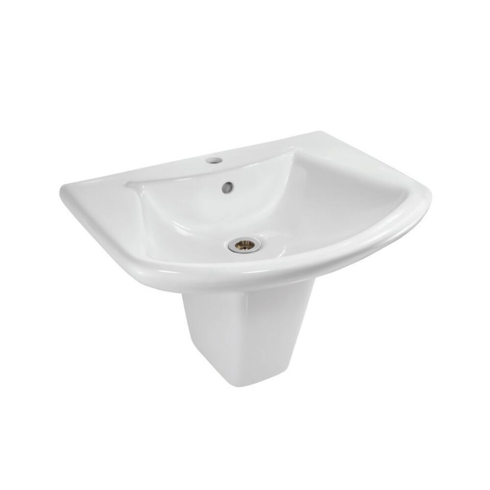 Jaquar-Wall Hung Basin with Fixing Accessories VGS-WHT-81803