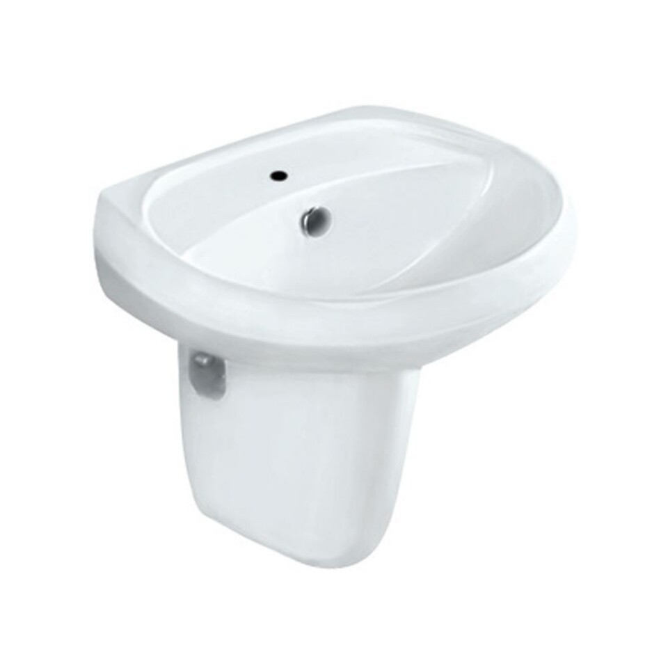 Jaquar-Wall Hung Basin with Fixing Accessories SLS-WHT-6801