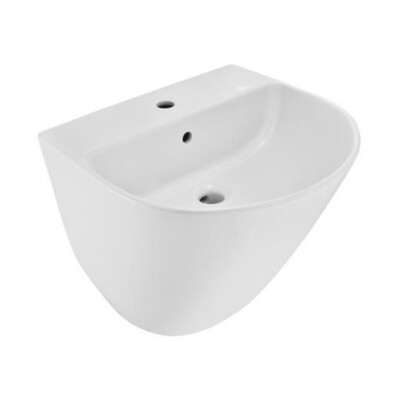 Jaquar-Wall Hung Integrated Basin with
Fixing Accessories OPS-WHT-15803