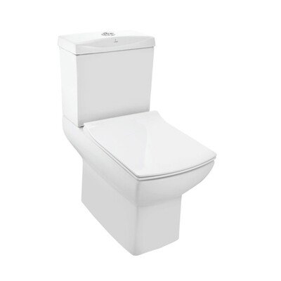 Jaquar-Bowl With Cistern For Coupled WC with UF Soft Close Slim Seat Cover, Hinges, Dual Flush Cistern Fitting, Fixing Accessories And Accessories Set  LYS-WHT-38751S250UFSMZ