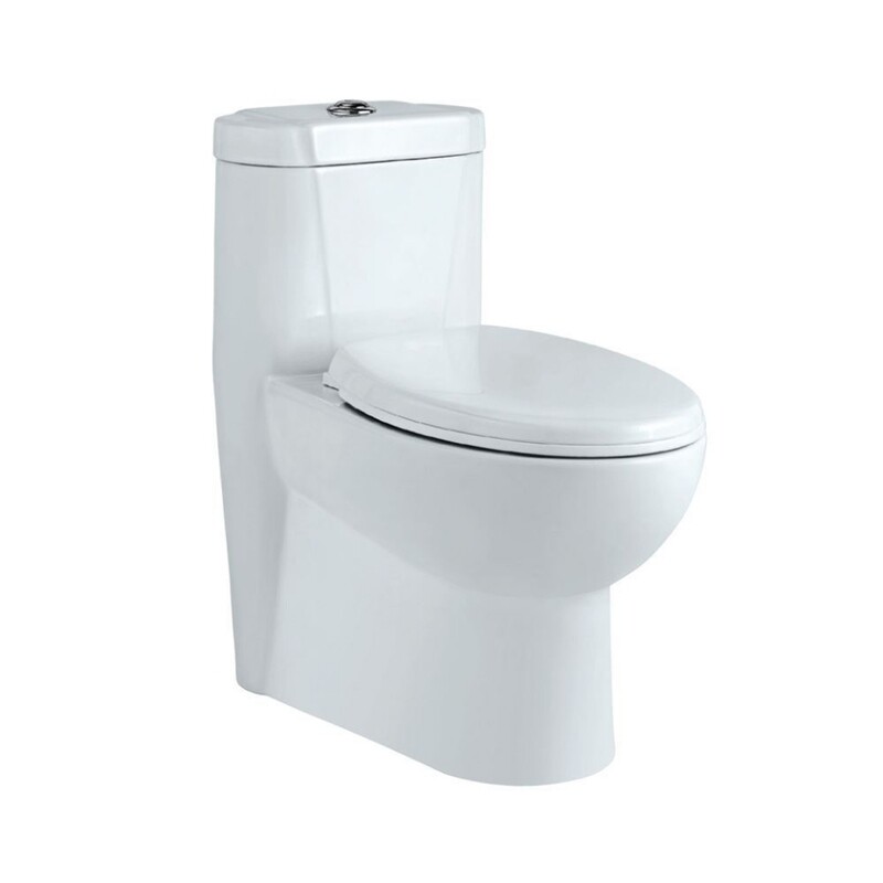 JaquarSingle Piece WC With PP Soft Close Seat Cover, Hinges, Dual