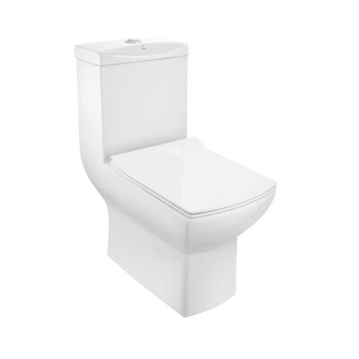 Jaquar-Single Piece WC With UF Soft Close Slim Seat Cover, Hinges, Dual Flush Cistern Fitting, FixingAccessories And Accessories Set LYS-WHT-38851S220UFSMN