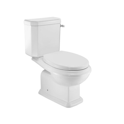 Jaquar -Rimless Bowl With Side Flush Cistern
For Coupled WC, UF Soft Close Seat
Cover, Hinges, Single Flush Cistern
Fitting And Fixing Accessories QPS-WHT-7753P180UFSPMZ