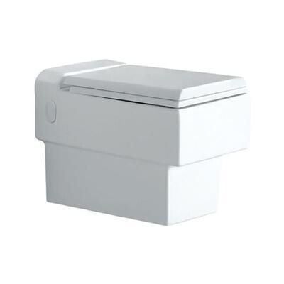 Jaquar-Wall Hung WC With UF Soft Close Seat Cover, Hinges, Accessories Set FNS-WHT-40951UF