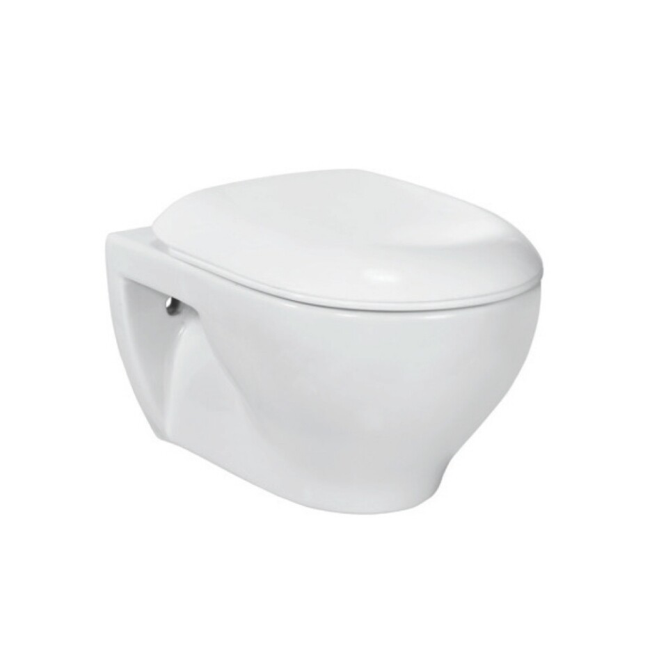 Jaquar-Wall Hung WC With UF Soft
Close Seat Cover, Hinges,
Accessories Set, CNS-WHT-961UF