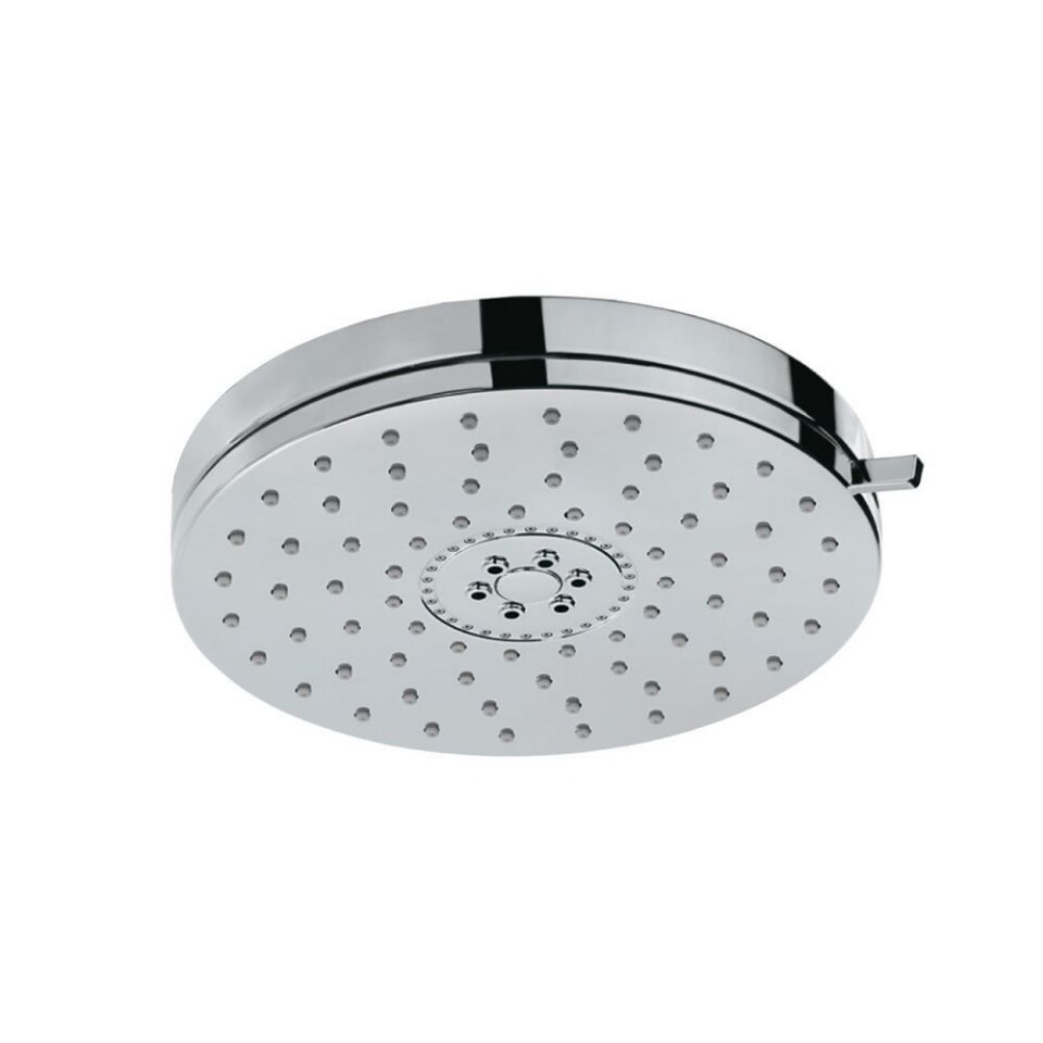 Jaquar-Overhead Shower ø140mm Round
Shape Multi Flow with Air Effect (ABS
Body & Face Plate Chrome Plated) with
Rubit Cleaning System OHS-1769