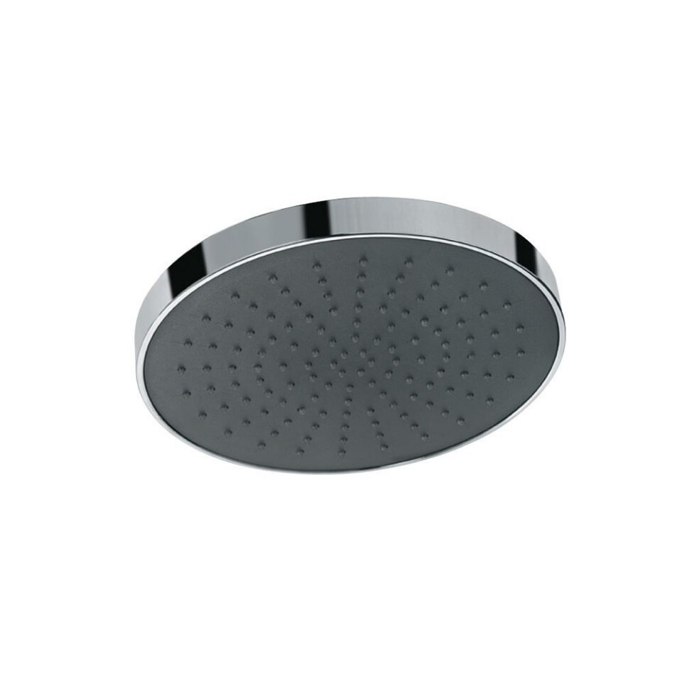 Jaquar-Overhead Shower ø190mm Round
Shape Single Flow (ABS Body Chrome
Plated with Gray Face Plate) with Rubit
Cleaning System OHS-497N