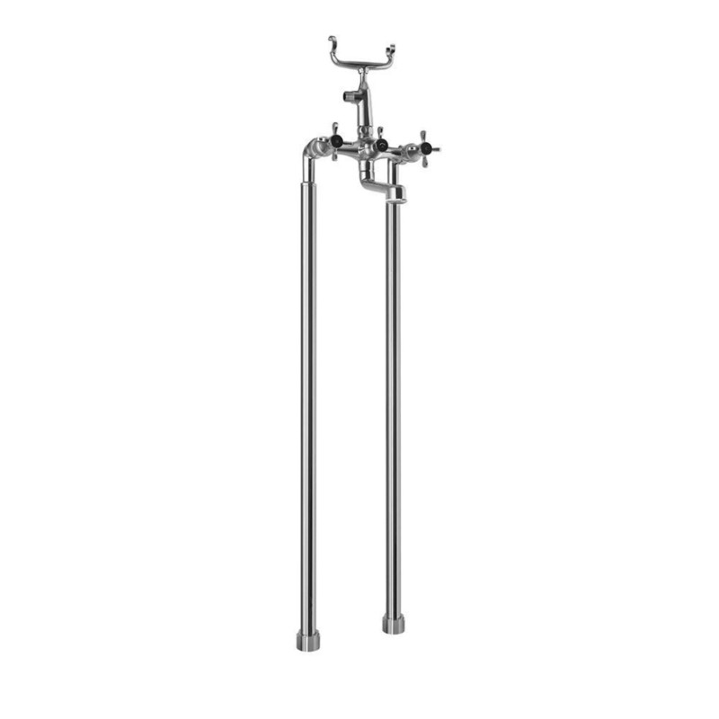 Jaquar-Bath and Shower Mixer with Telephonic Shower Crutch and 950mm High Rise Legs (without Shower & Shower Hose)-7271PMHL