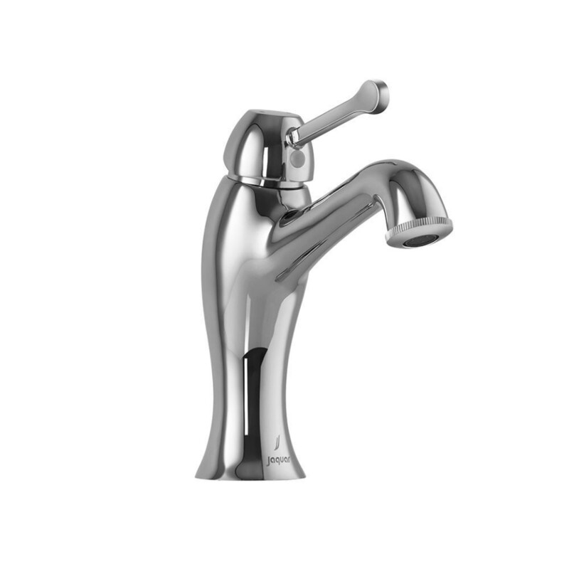 Jaquar-Single Lever Basin Mixer without Popup Waste 450mm Long Braided Hoses-7001BPM