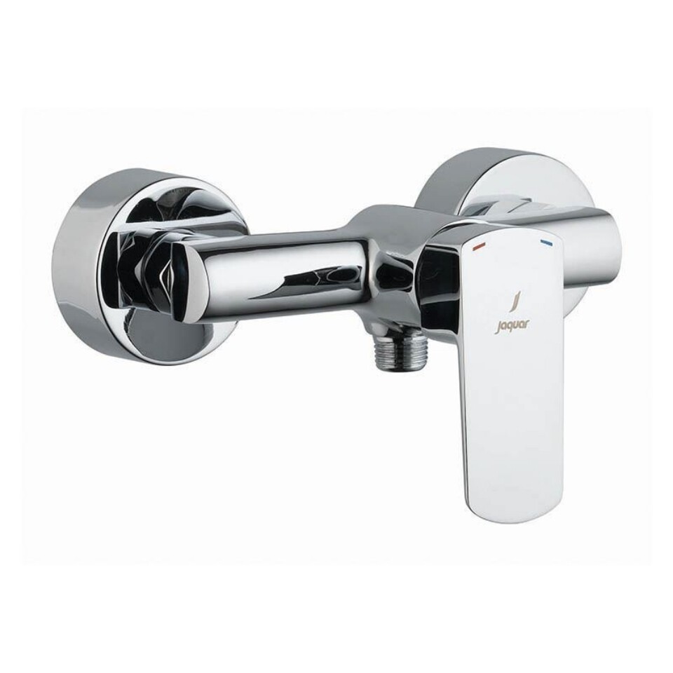 Jaquar-Single Lever Exposed Shower Mixer for Connection to Hand Shower with Connecting Legs & Wall Flanges KUP-35149PM