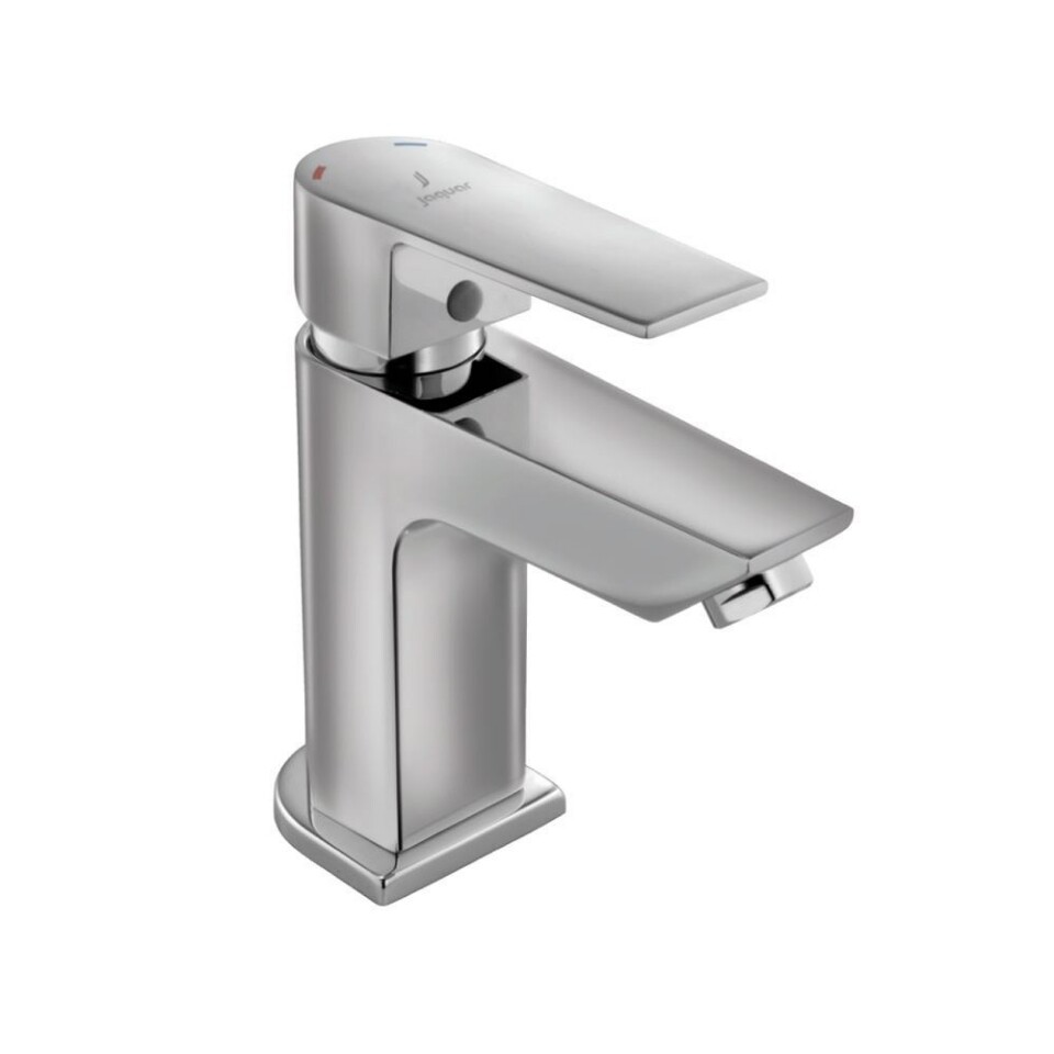 Jaquar-Single Lever Basin Mixer without Popup waste with 450mm Long Braided Hoses ARI-39001B