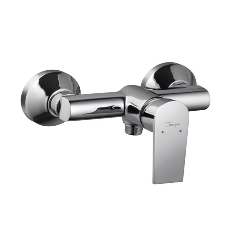 Jaquar-Jaquar-Single Lever Exposed Shower Mixer for Connection to Hand Shower with Connecting Legs & Wall Flanges ARI-39149