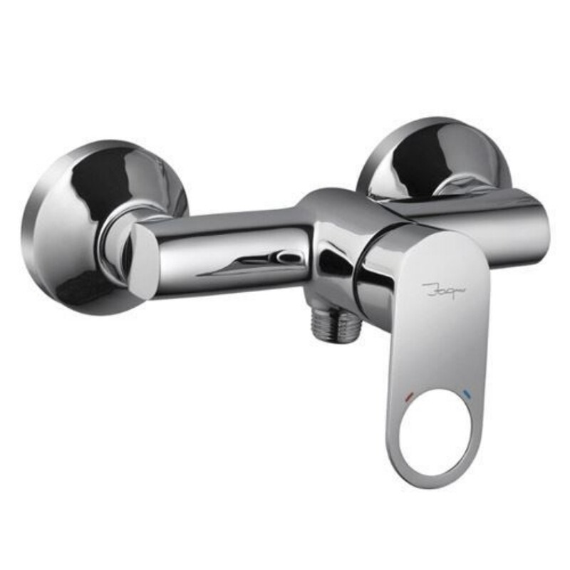 Jaquar-Single Lever Exposed Shower Mixer for Connection to Hand Shower with Connecting Legs & Wall Flanges ORP-10149PM