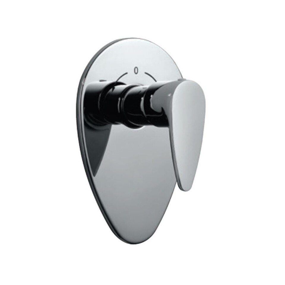 Jaquar-4-Way Divertor for Concealed Fitting with Built-in Non-Return Valves with Divertor Handle VGP-81421