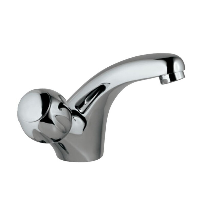 Jaquar-Swan Neck Tap with Left Hand Operating Knob CQT-23123