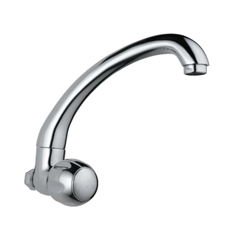 Jaquar-Sink Cock with Swinging Spout (Wall Mounted Model) CQT-23347