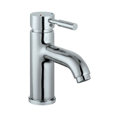 Jaquar-Single Lever Basin Mixer with Popup Waste with 450mm Long Braided Hoses SOL-6051B