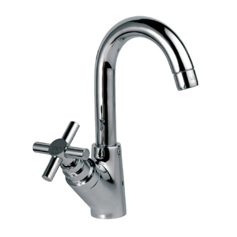 Jaquar-Sink Cock (Table Mounted) with Angular Knob SOL-6359