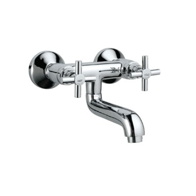 Jaquar-Wall Mixer Non-Telephonic Shower
Arrangement with Connecting Legs & Wall Flanges
 SOL-6219