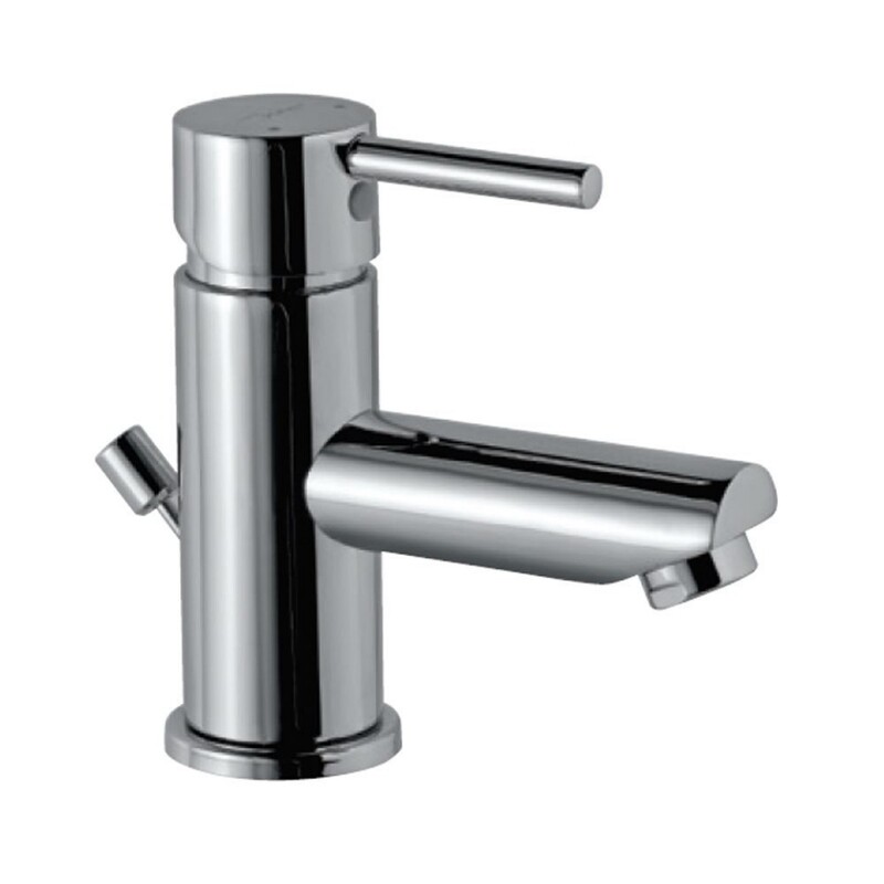 Jaquar-Single Lever Basin Mixer with Popup Waste System & 450mm Long Braided Hoses FLR-5051B