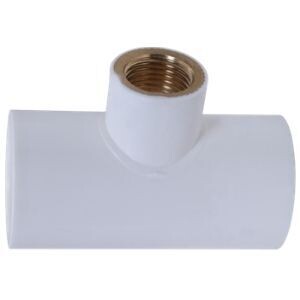 UPVC Tee Brass Thread