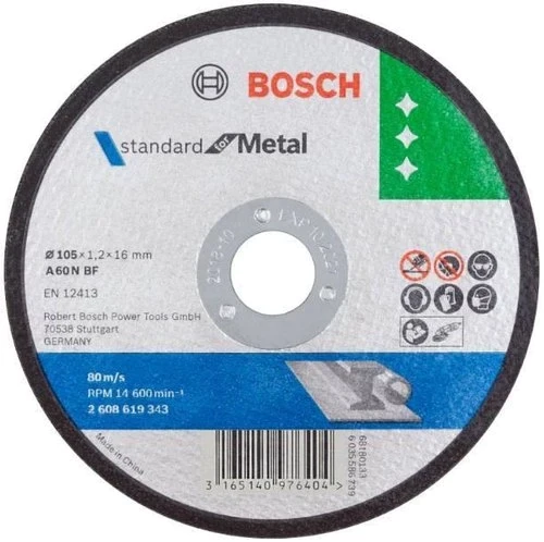Bosch-AG4 Cut Off Wheel 4"-25Pcs Pack