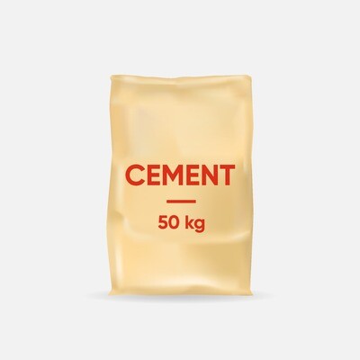 53 Grade PPC Cement 50kg HDPE (Sack) Bag- 100 Bags Ramco/ Dalmia/ Coromandel/ Zuari