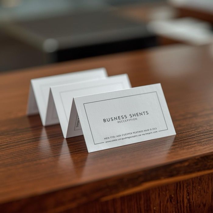 Biglietti da visita pieghevoli