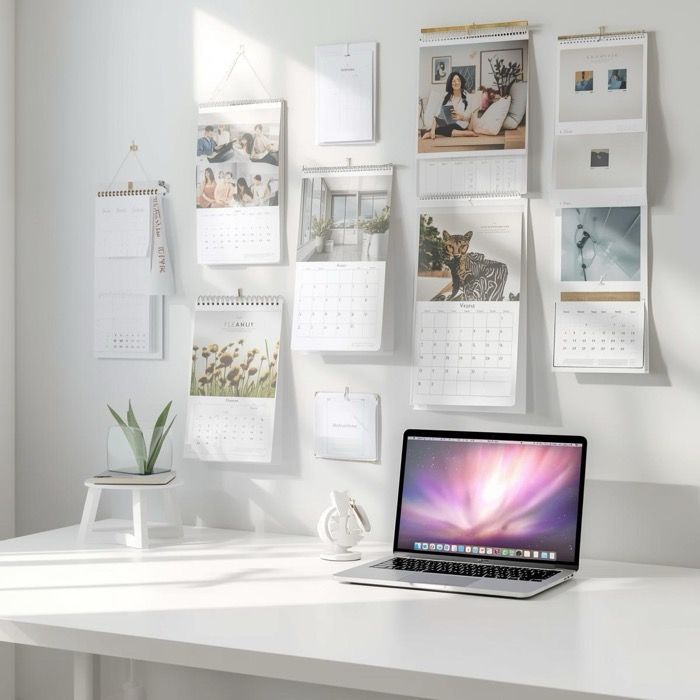 Calendari illustrati da parete