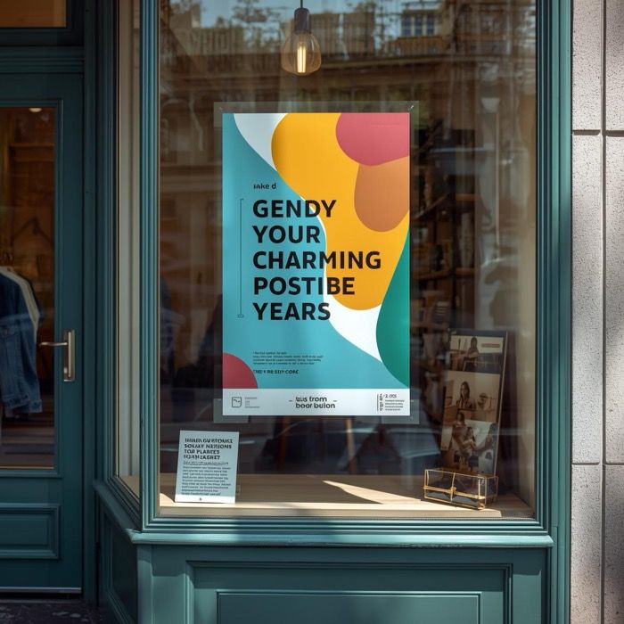 Poster adesivi riposizionabili