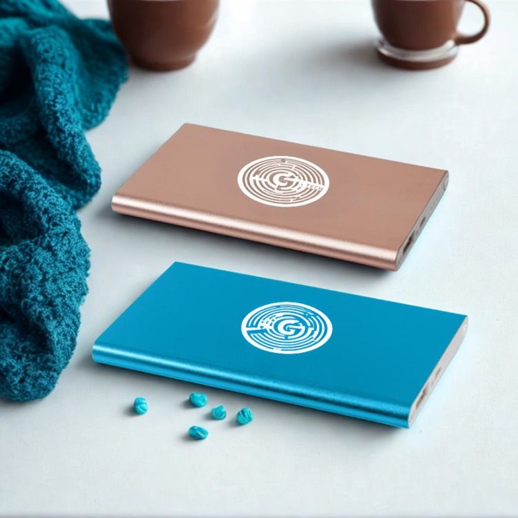 Powerbank in alluminio