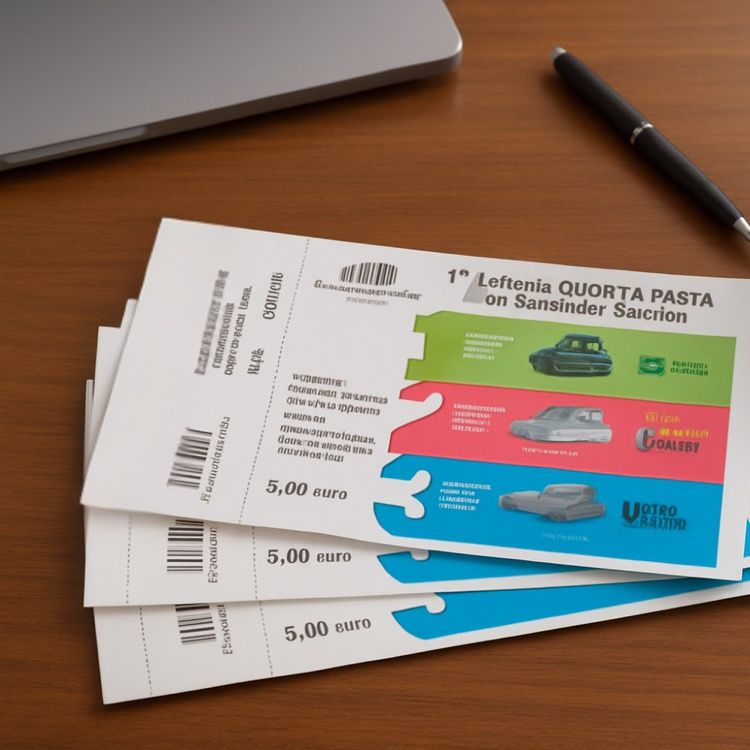 Blocchetti di biglietti per eventi