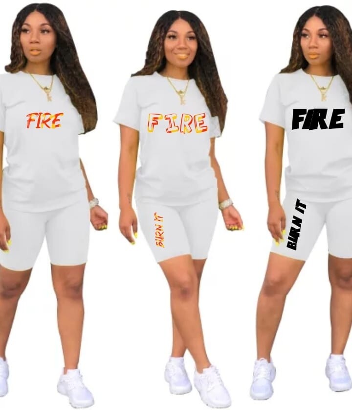 Fire 2piece ladies set
