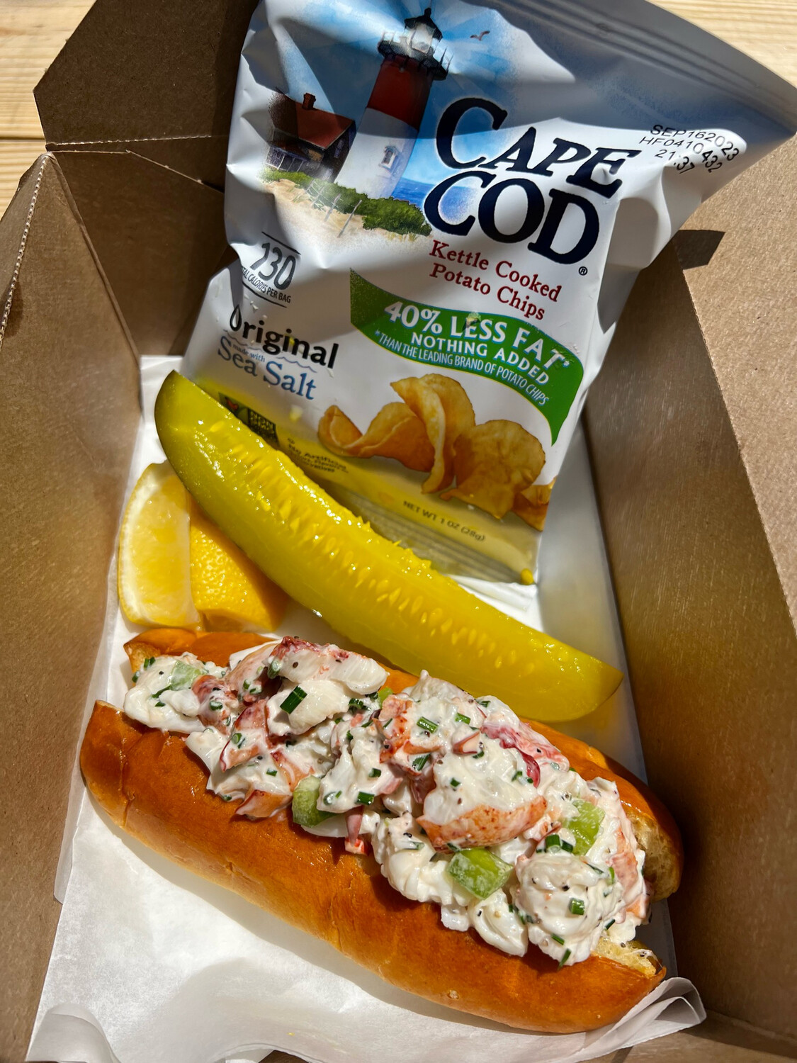 COLD LOBSTER ROLL MEAL