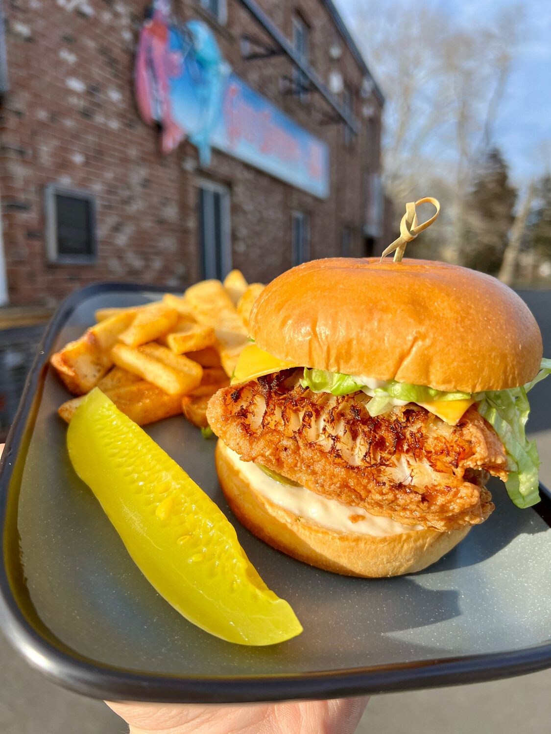 HADDOCK SANDWICH