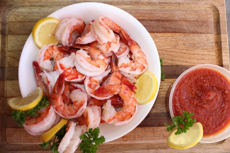 FRESH COOKED SHRIMP