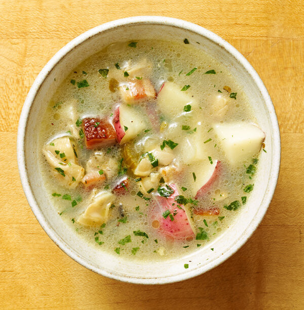 RHODE ISLAND CLAM CHOWDER